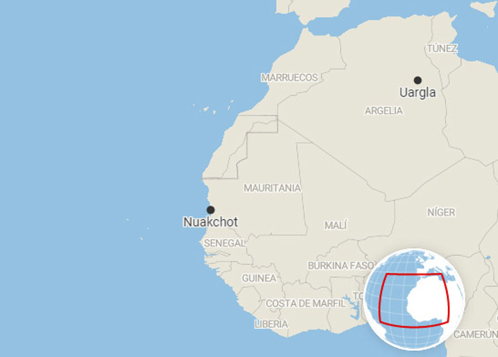 Las ciudades de Nuakchot y Uargla