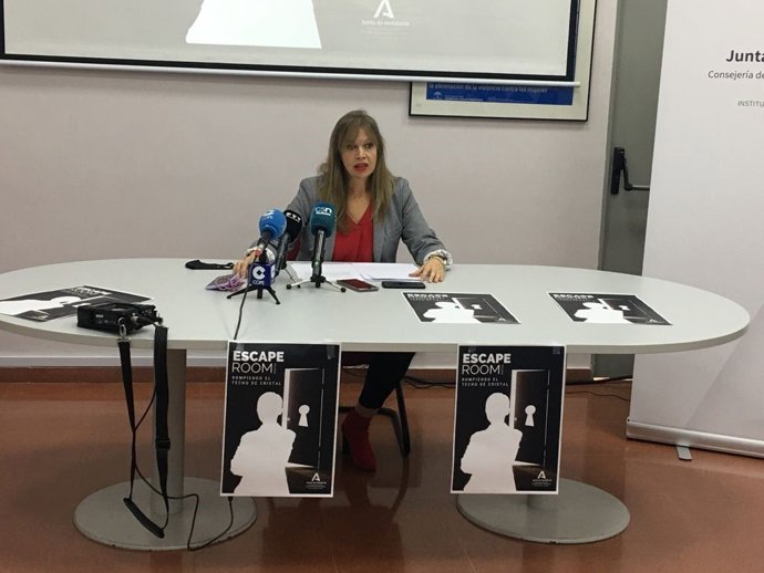 La asesora de programa del Instituto Andaluz de la Mujer en Córdoba, Lourdes Arroyo.