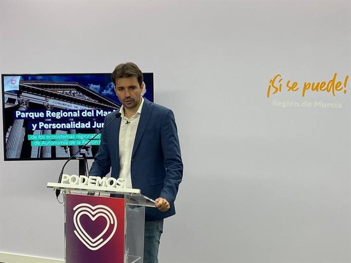 Javier Sánchez Serna, coordinador autonómico de Podemos