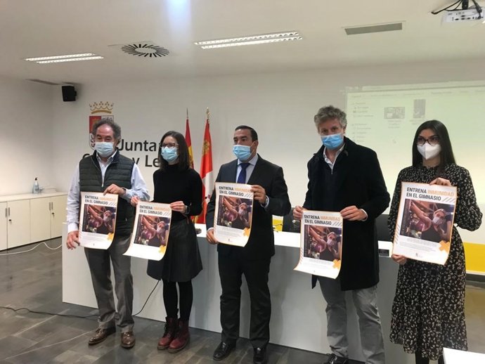 Presentación de la campaña 'Entrena tu salud'.