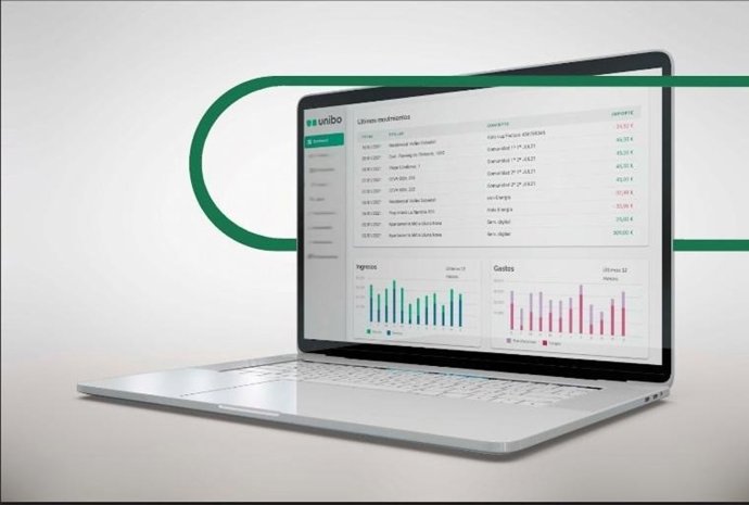 Imagen de la plataforma de Unibo.