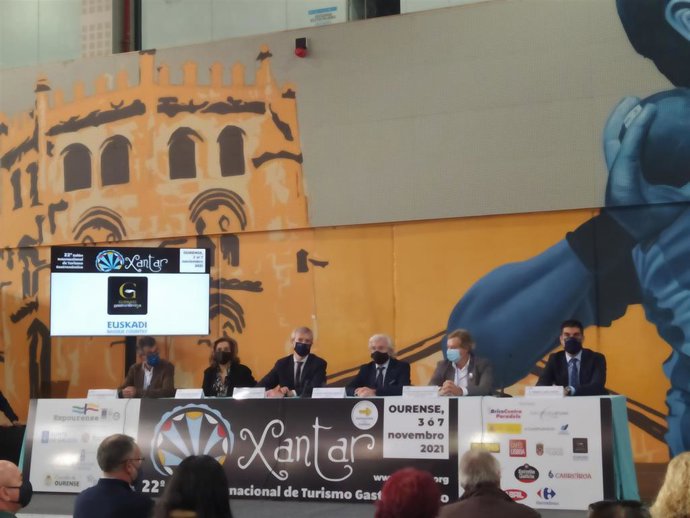 Inauguración de la feria gastronómica 'Xanta' de Ourense