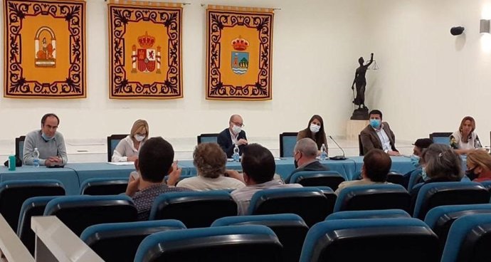 Segunda reunión del comité técnico-científico del incendio de Sierra Bermeja.