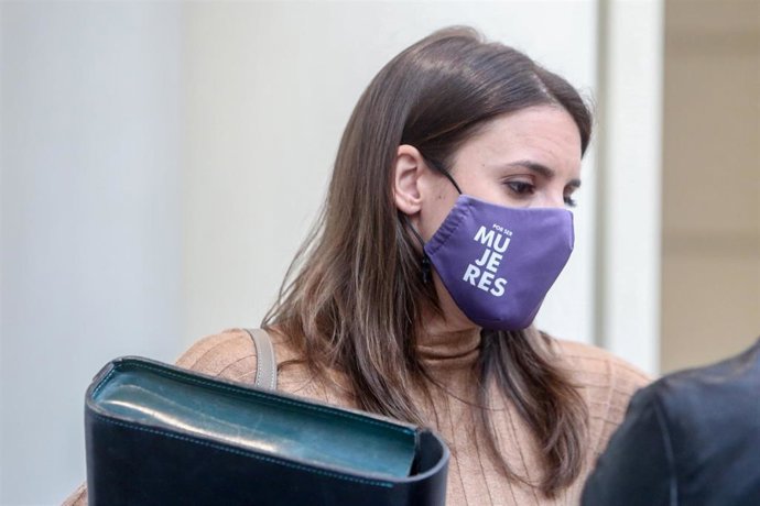 La ministra de Igualdad, Irene Montero