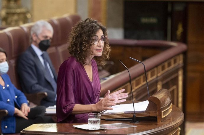 La ministra de Hacienda, María Jesús Montero