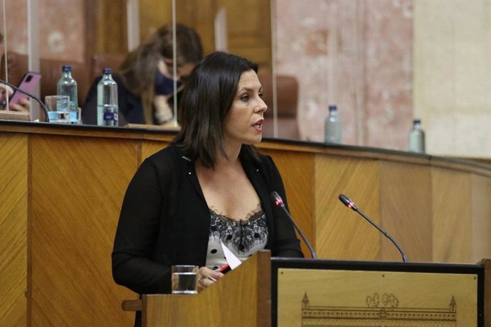 La parlamentaria andaluza de Cs Ángela Rodríguez.