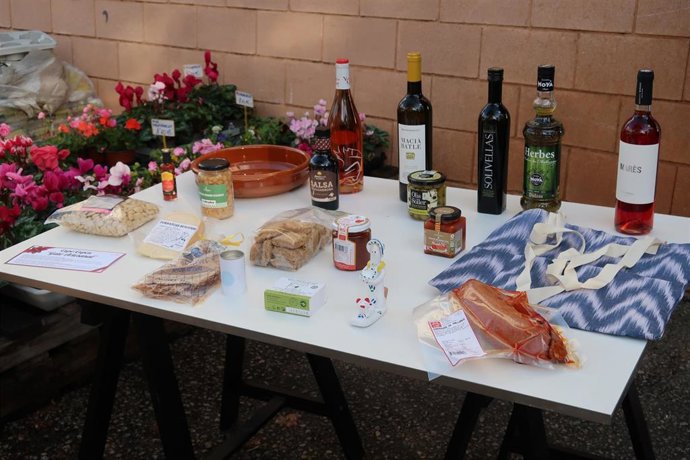 Lote de productos de la Cooperativa Pagesa de Inca.