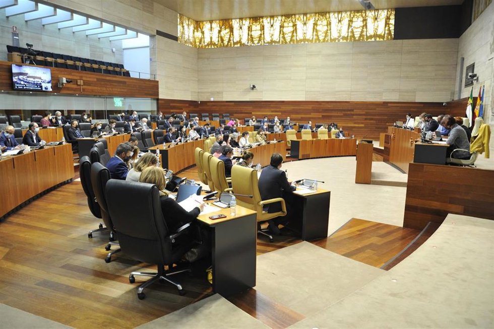 Pleno de la Asamblea de Extremadura