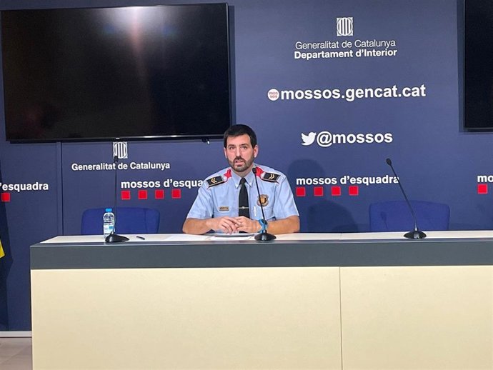 El jefe de la Unidad Central de Proximidad y Atención al Ciudadano de los Mossos d'Esquadra, el sargento Guillem Goset
