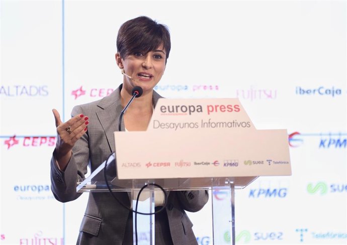 La ministra Portavoz y de Política Territorial, Isabel Rodríguez