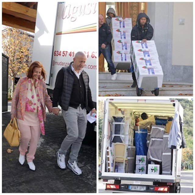 María Teresa Campos continúa con su mudanza