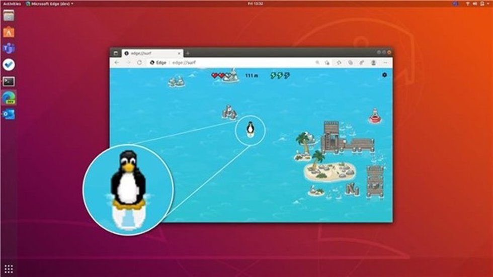 Edge para Linux.