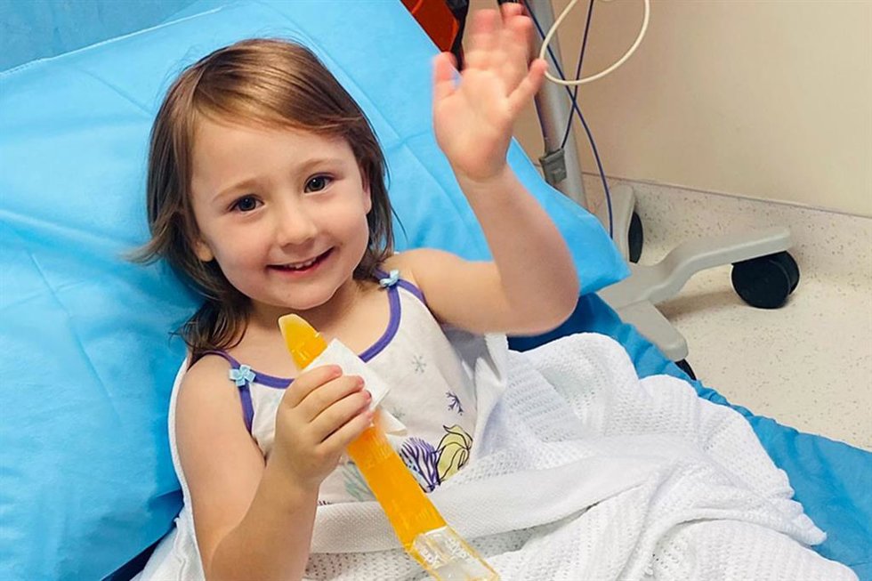Cleo Smith se recupera en el hospital