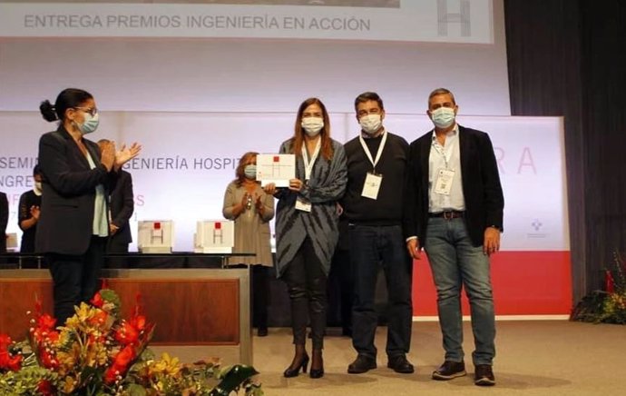 Reconocimiento al Hospital de Valme en el 38 Congreso Nacional de Ingeniería Hospitalaria, celebrado en Gijón.