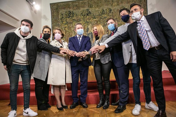 Firma de un convenio entre Afanion, el Gobierno de C-LM y la empresa pública Gicaman