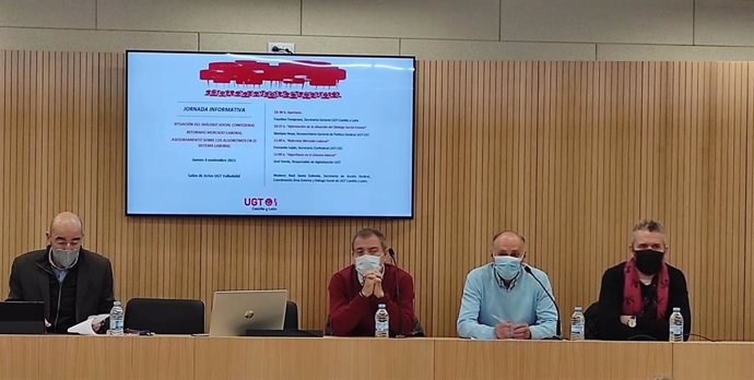 Jornada en UGT Castilla y León sobre la situación del Diálogo Social en la negociación de la derogación de la Reforma Laboral de 2012 y el acuerdo de Pensiones.