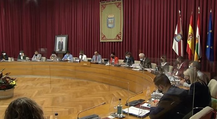 Pleno del Ayuntamiento de Logroño de octubre de 2021