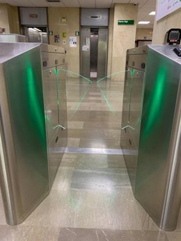 Nuevo sistema de acceso al Hospital Universitario Puerta del Mar, en Cádiz.