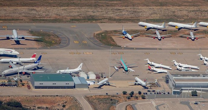 Archivo - El aeropuerto de Castellón tramita la solicitud de una compañía para gestionar la terminal de carga