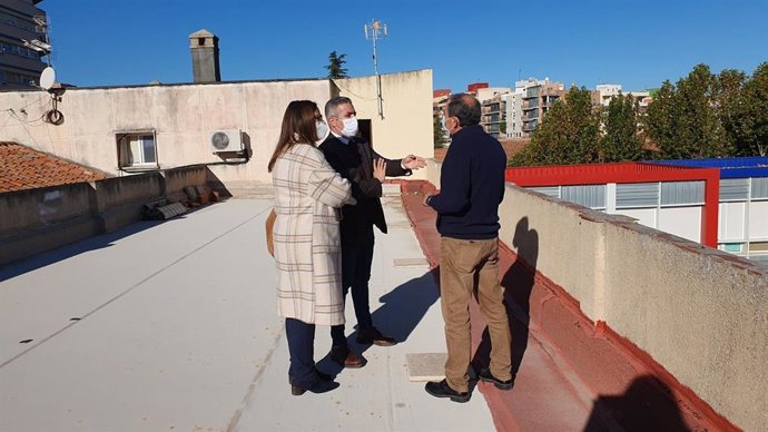 Visita al colegio Almadén.