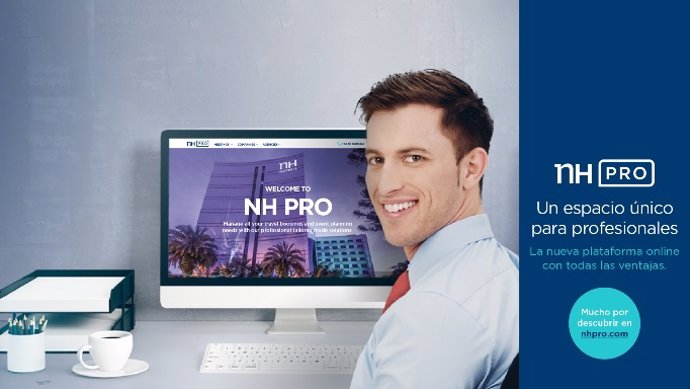 NH Hotel Group lanza una web exclusiva y personalizada para profesionales.