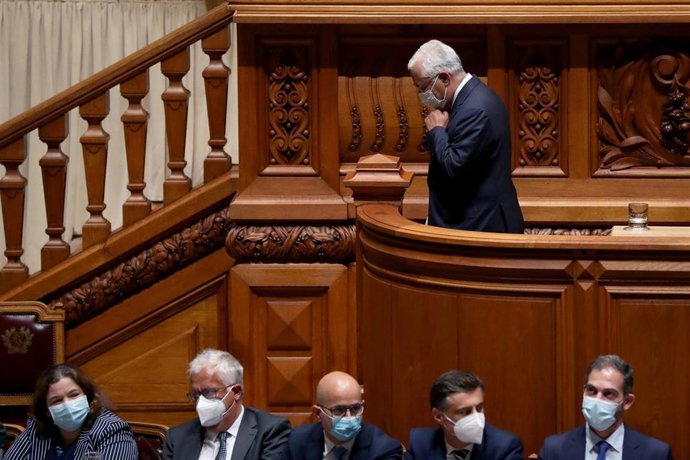 António Costa, primer ministro de Portugal, en la Asamblea de la República