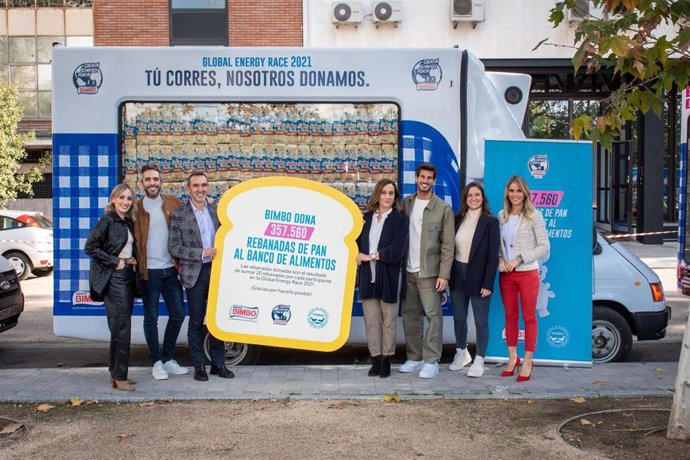 Bimbo dona casi 360.000 rebanadas de pan a Banco de Alimentos por la Global Energy Race.