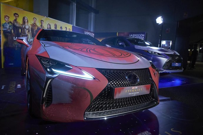 Lexus se adentra en el Universo Marvel con coches de 'Eternals'