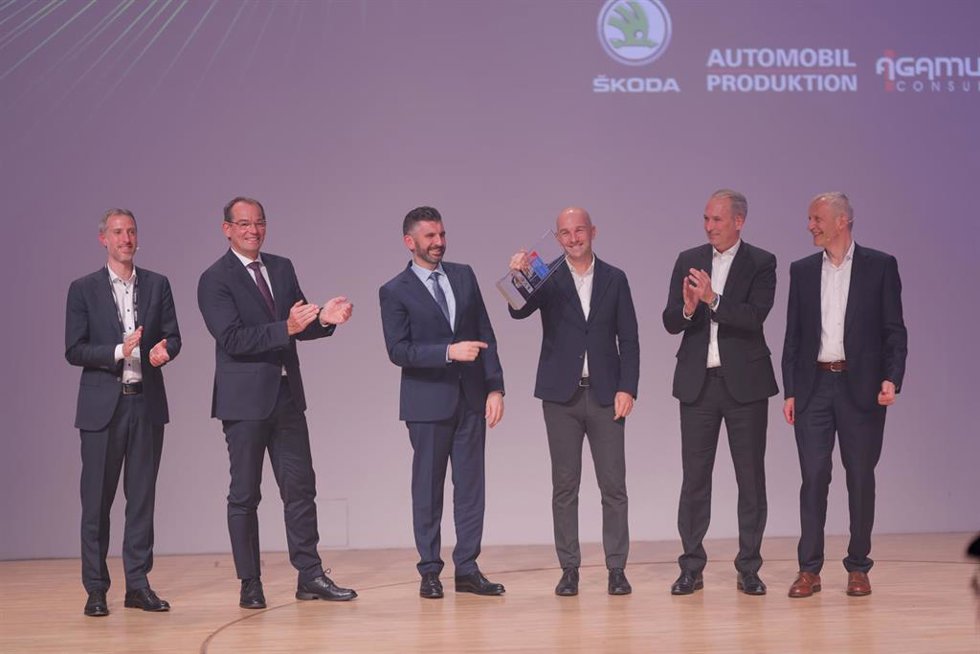 Entrega del premio.