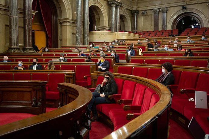 Pleno del Parlament del 4 de noviembre.