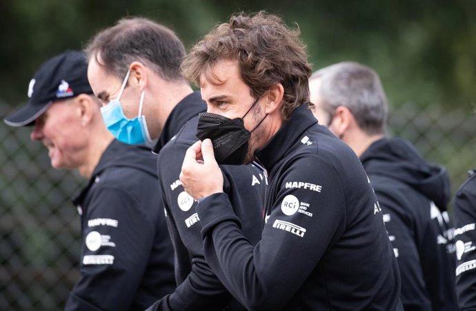 Archivo - El piloto español de Fórmula 1 Fernando Alonso (Alpine)