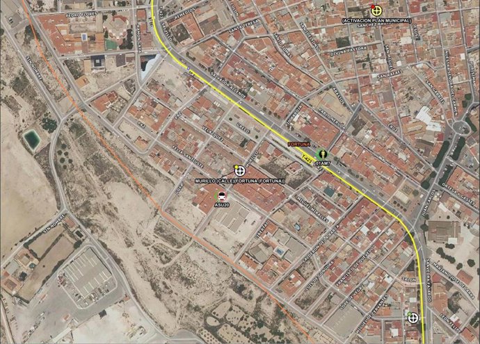 Lugar en el que se ha registrado el accidente