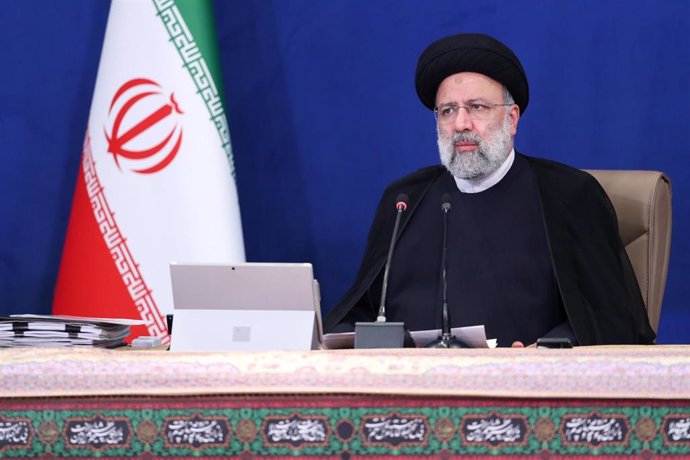 Archivo - El presidente de Irán, Ebrahim Raisi