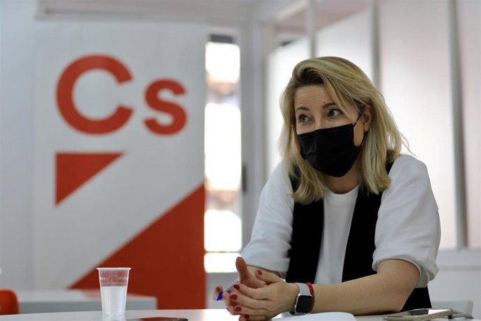 La diputada de Ciudadanos en el Congreso y portavoz de Presupuestos, María Muñoz