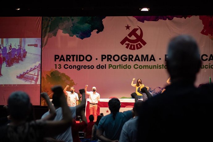 Archivo - Foto de archivo del 13 Congreso del Partido Comunista de Andalucía (PCA).