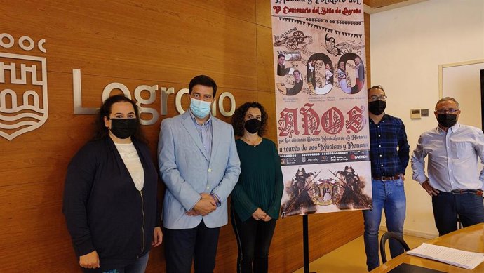 El Auditorio Municipal de Logroño acogerá mañana sábado el Festival de Música y Folclore del V Centenario del Sitio