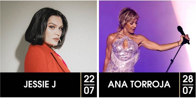 Actuaciones de Jessie J y Ana Torroja en Starlite 2022