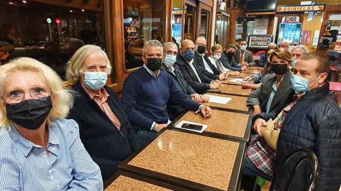 Encuentro de Jaime Martínez con afiliados del PP de S'Horta.