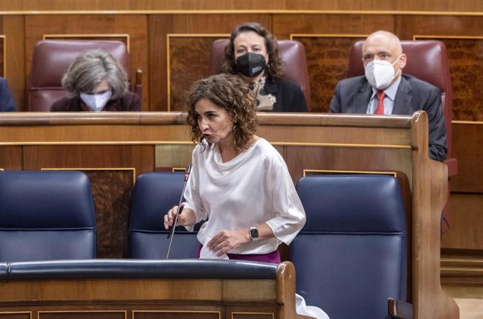La ministra de Hacienda, María Jesús Montero.