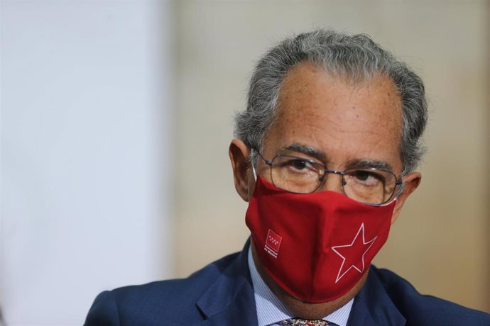 El consejero de Educación, Universidades y Ciencia y portavoz de la Comunidad de Madrid, Enrique Ossorio.