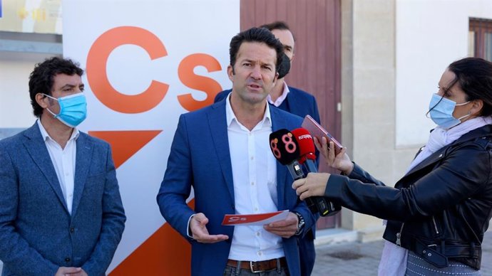 Carlos Pérez, portavoz de Cs en la provincia de Cádiz.