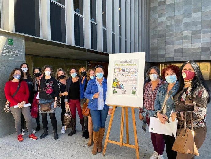 Reuniones de trabajo de la Diputación con la Fepme para organizar una nueva edición de la Feria Provincial de Mujeres Empresarias.