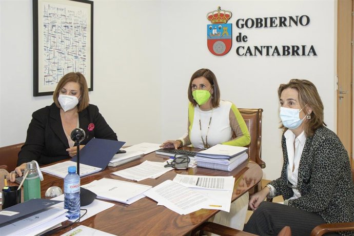 La Consejera De Presidencia, Interior, Justicia Y Acción Exterior, Paula Fernández, Asiste A La Reunión De La Conferencia Sectorial Sobre Reto Demográfico