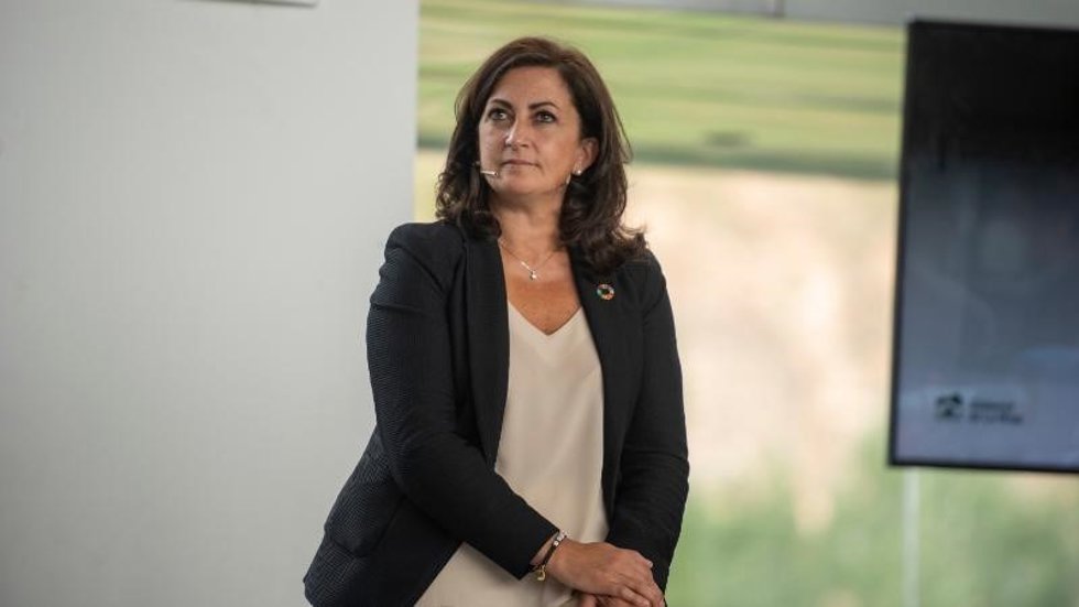Archivo - La presidenta del Gobierno de La Rioja, Concha Andreu.