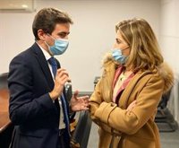 Casares subraya que las enmiendas a los PGE pactadas con el PRC "refuerzan" el compromiso del PSOE con Cantabria