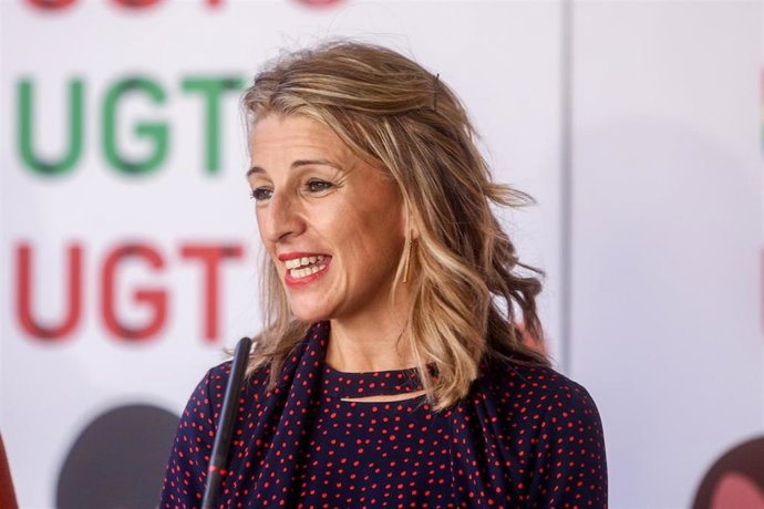 La vicepresidenta segunda y ministra de Trabajo y Economía Social, Yolanda Díaz. 