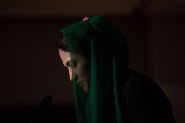La parlamentaria y activista afgana Fawzia Koofi en la entrega del premio Casa sia 2021