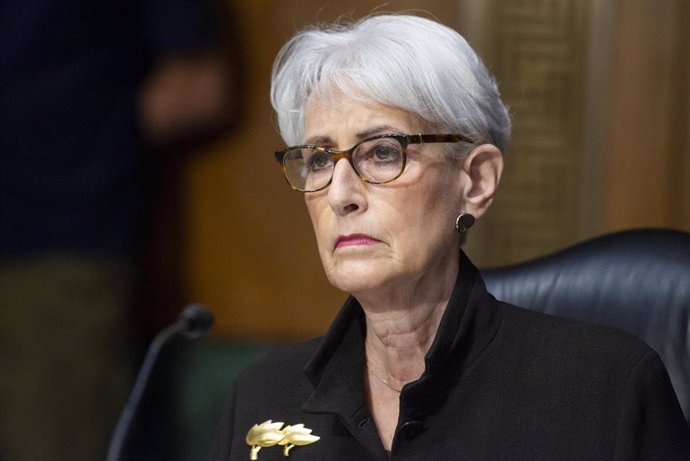 Archivo - La subsecretaria de Estado de Estados Unidos, Wendy Sherman