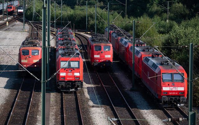 Archivo - Imagen de archivo de ferrocarriles en Alemania