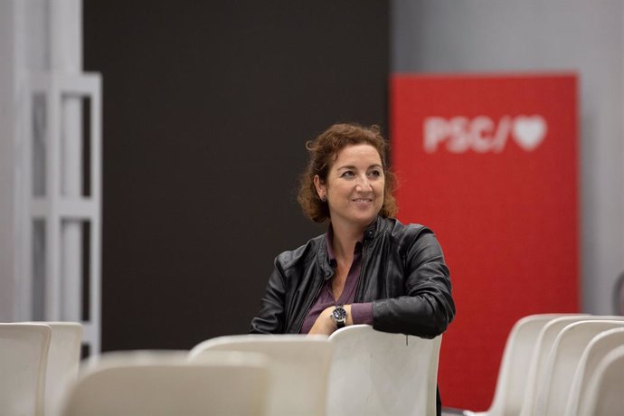 La portaveu del PSC en el Parlament de Catalunya, Alicia Romero